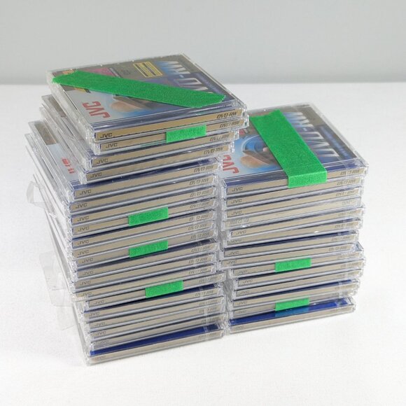 3 x New in plastic JVC DVD-RW Camcorder disc 60 mins / 2.8GB - Picture 6 of 6